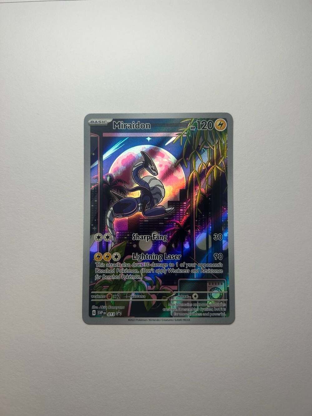 Miraidon - SVP013 - Scarlet & Violet Black Star Promo